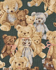 Teddy Bear Brushed Cotton Linen Canvas YGA-86010-1