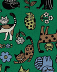 Scandinavian Style Cat Cotton Linen Canvas YGA-89070-1
