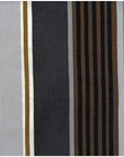 Dynamic Stripes Cotton Oxford - Navy Multi