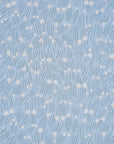 Floral Cool Breeze Cotton Sheeting - Sax Blue YGA-91100-1