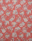 Savannah Animals Cotton Sheeting - Red YGA-91110-3