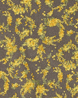 Mimosa Wreath Cotton Linen Sheeting YKA-29080-1
