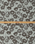Poppy Flowers Cotton Linen Sheeting