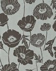 Poppy Flowers Cotton Linen Sheeting