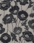 Poppy Flowers Cotton Linen Sheeting