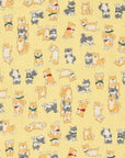 Chibi-pri Shiba Inu Cotton Double Gauze YKA-29090-1