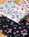 Cherry Bonbon Cotton Oxford - Purple YKA-39020-1
