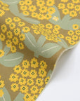 Linnea Blooming Day Cotton Oxford - Dark Beige