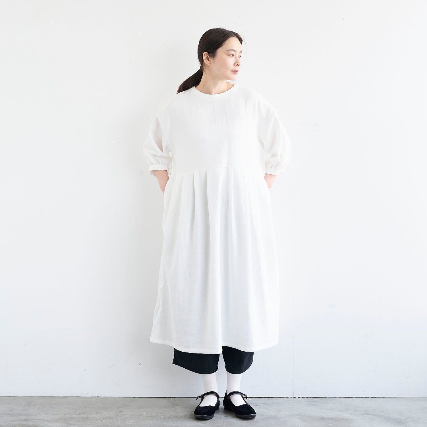 Nuno to Mono Triple Washed Cotton Dobby | Kokka Fabrics