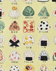 Onigiri Rice Ball Cotton Oxford - KOKKA Original Design YPA-46030-1