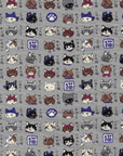 Japanese Cats Cotton Oxford YPA-56030-2