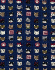 Japanese Cats Cotton Oxford YPA-56030-2