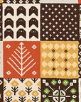 Nordic Hugs Cotton Oxford - Yellow x Brown YPA-66010-1