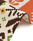 Nordic Hugs Cotton Oxford - Yellow x Brown YPA-66010-1