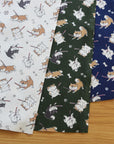Stubborn Shiba Inu Cotton Oxford - Green