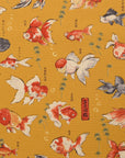 Japanese Goldfish Cotton Oxford - Mustard