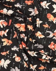 Japanese Goldfish Cotton Oxford - Black