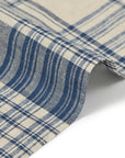 Yarn Dyed Linen Cotton Blend Banshu-ori Check Fabric