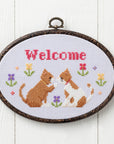 Cross Stitch Door Plate Kit
