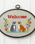 Cross Stitch Door Plate Kit