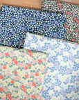 MUDDY WORKS Garden Organic Cotton Lawn - Navy