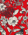 Echino Wonder Cotton Linen Canvas - Red
