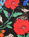Echino Wonder Cotton Linen Canvas - Black