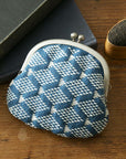 Kogin Clasp Purse Kit - Water