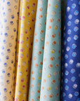 Posy Flowers Cotton Linen Sheeting