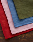 Solid Color 100% Linen - Blue VFA-100