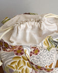 Round Drawstring Bag Digital PDF Pattern & Illustrated Sewing Instructions