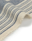 Yarn Dyed Linen Cotton Blend Banshu-ori Stripe Fabric