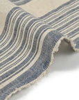 Yarn Dyed Linen Cotton Blend Banshu-ori Stripe Fabric