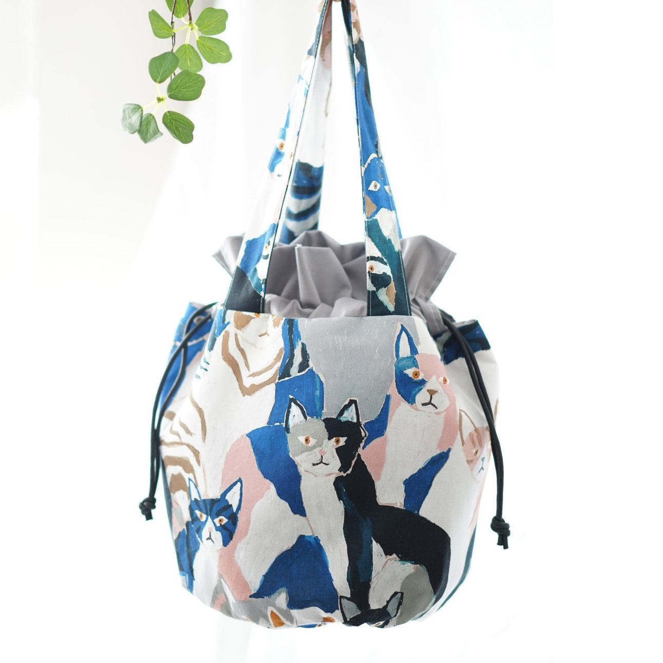 Round Bottom Drawstring Bag
