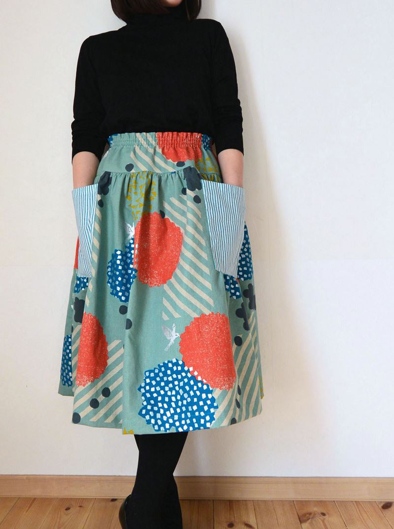 Gathered Skirt with Yoke - Sewing Instructions