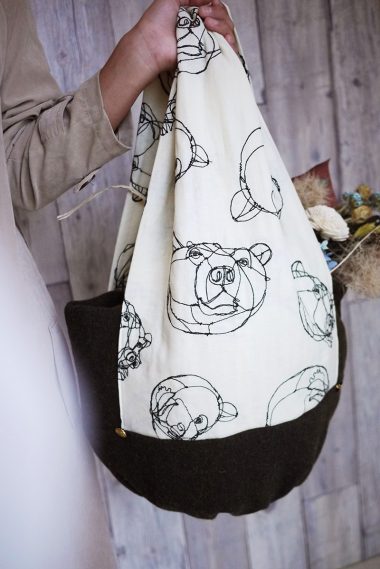 Single Soft Handle Bag with a Round Bottom – Sewing Instructions
