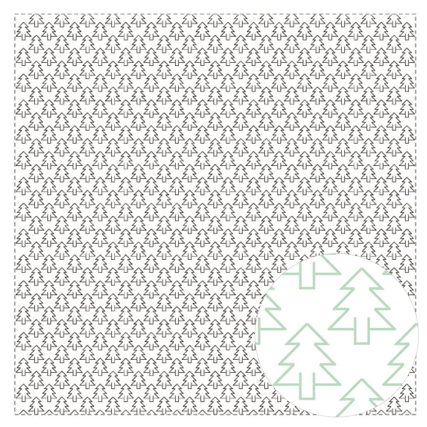 Daruma Sashiko Printed Cloth