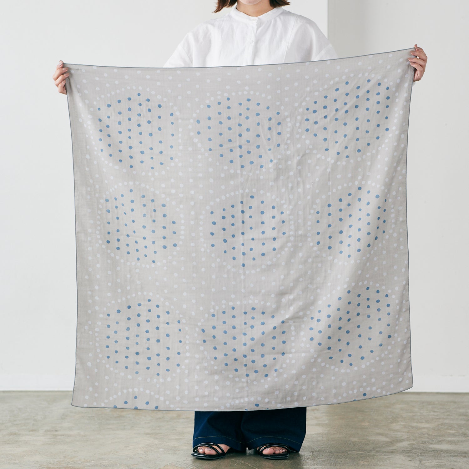 nani IRO Double Organic Gauze Furoshiki
