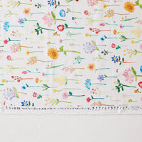 Paper message Flower Field Guide Cotton Sheeting