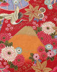 Chrysanthemum Mt. Fuji Traditional Japanese Cotton Sheeting