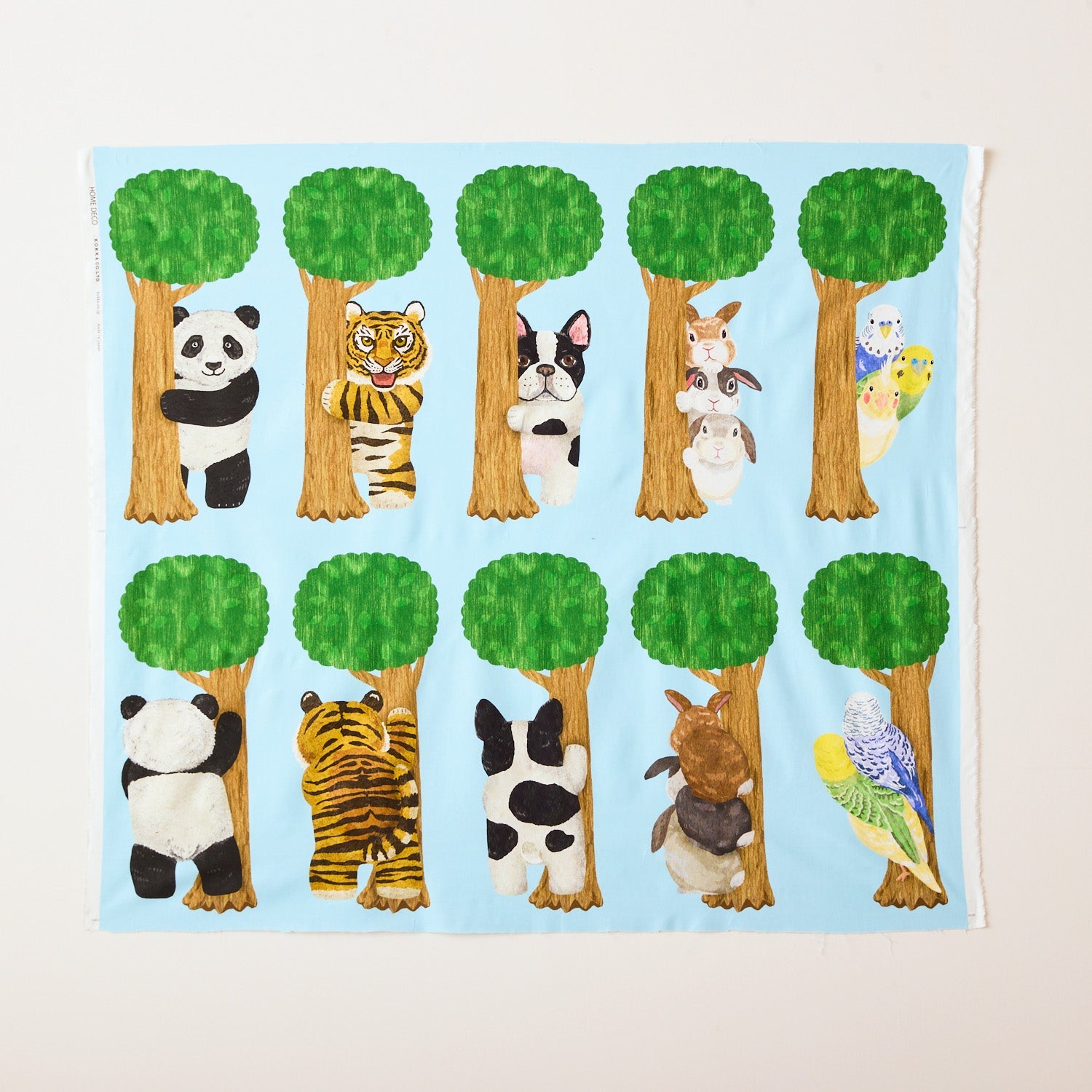Home Deco Animal Friends Cotton Sheeting YGA-71030-2
