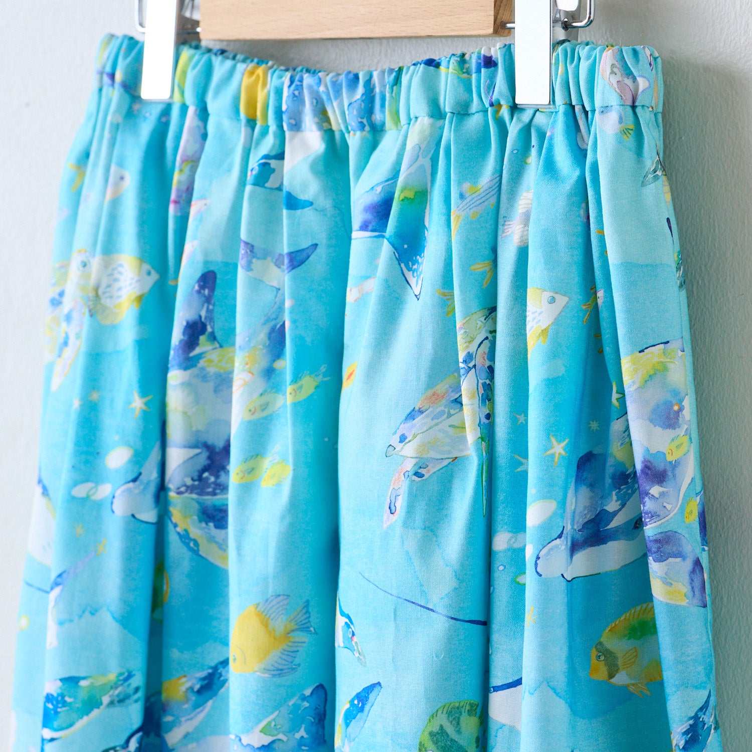 Aquarium Animals Printed Cotton Sheeting