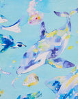 Aquarium Animals Printed Cotton Sheeting