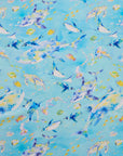 Aquarium Animals Printed Cotton Sheeting