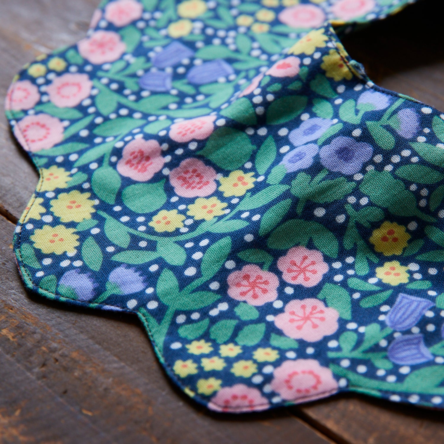 Baby Cloud Bib Digital PDF Pattern & Illustrated Sewing