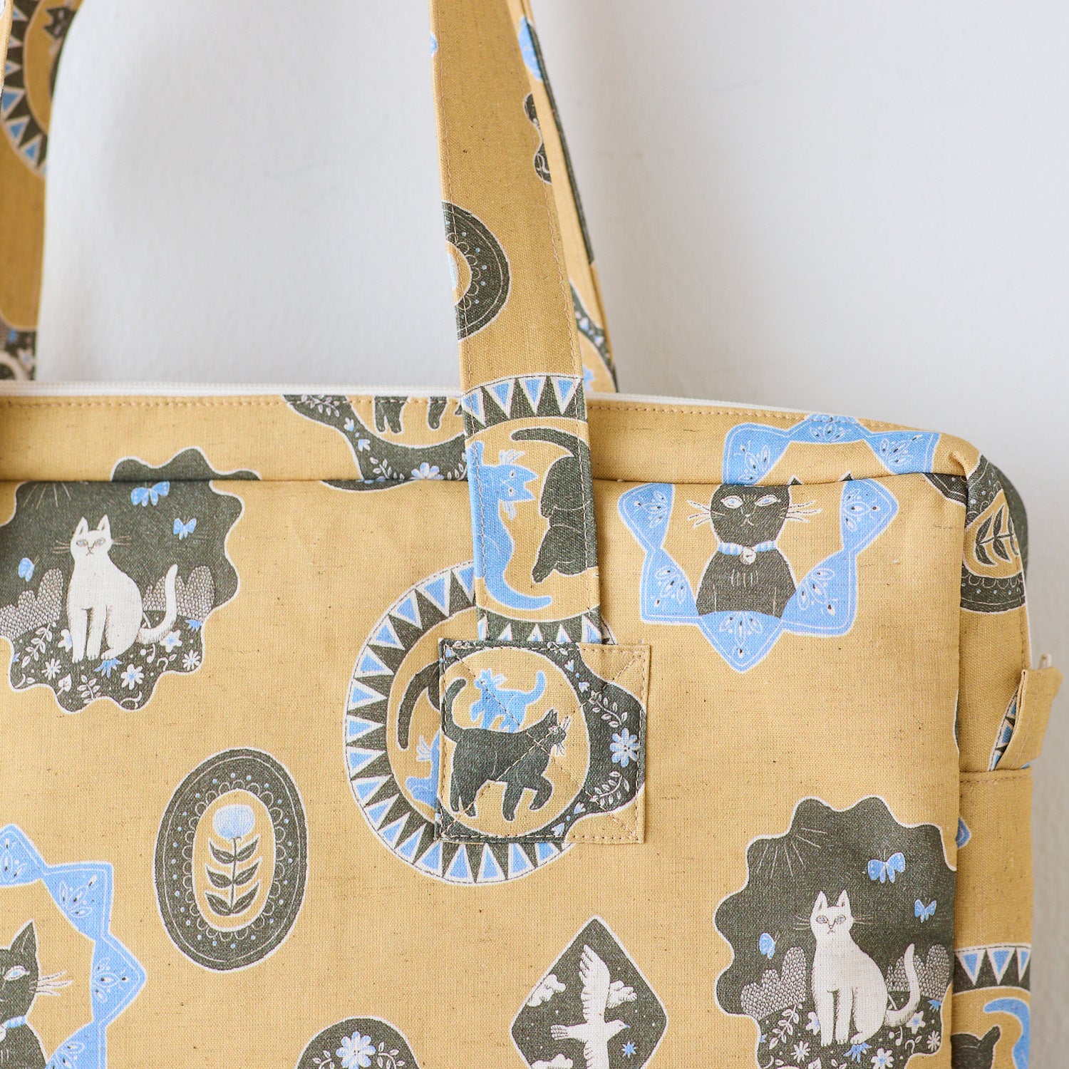 Sanae Sugimoto Cat Days Cotton Linen Sheeting EGX-9230-1