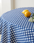 Gin-gam Check Linen Cotton Sheeting TC-1048-1