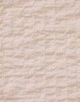 Banshu-ori Textured Cotton Linen Fabric - Yellow Beige