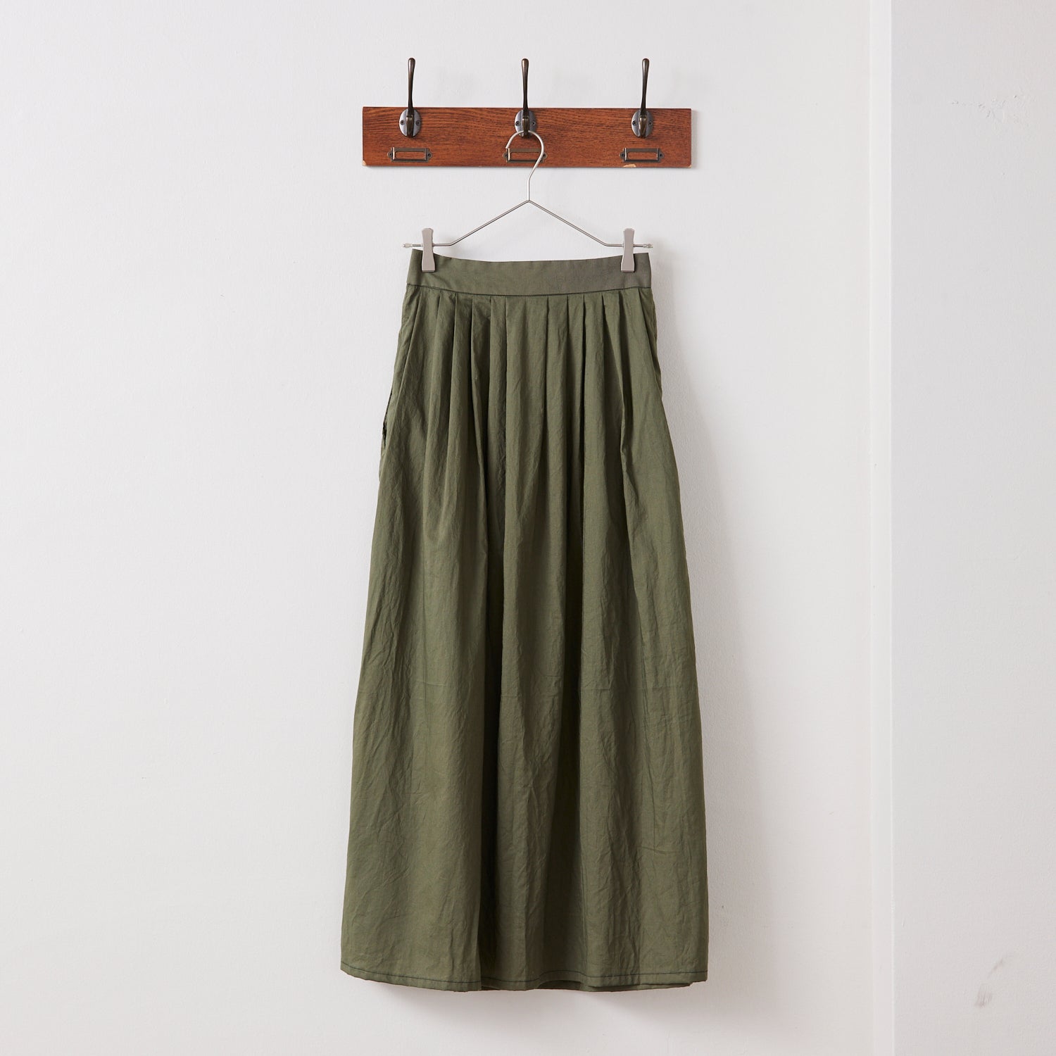 Nuno to Mono Cotton Washed Lawn - Khaki YKA-590-1