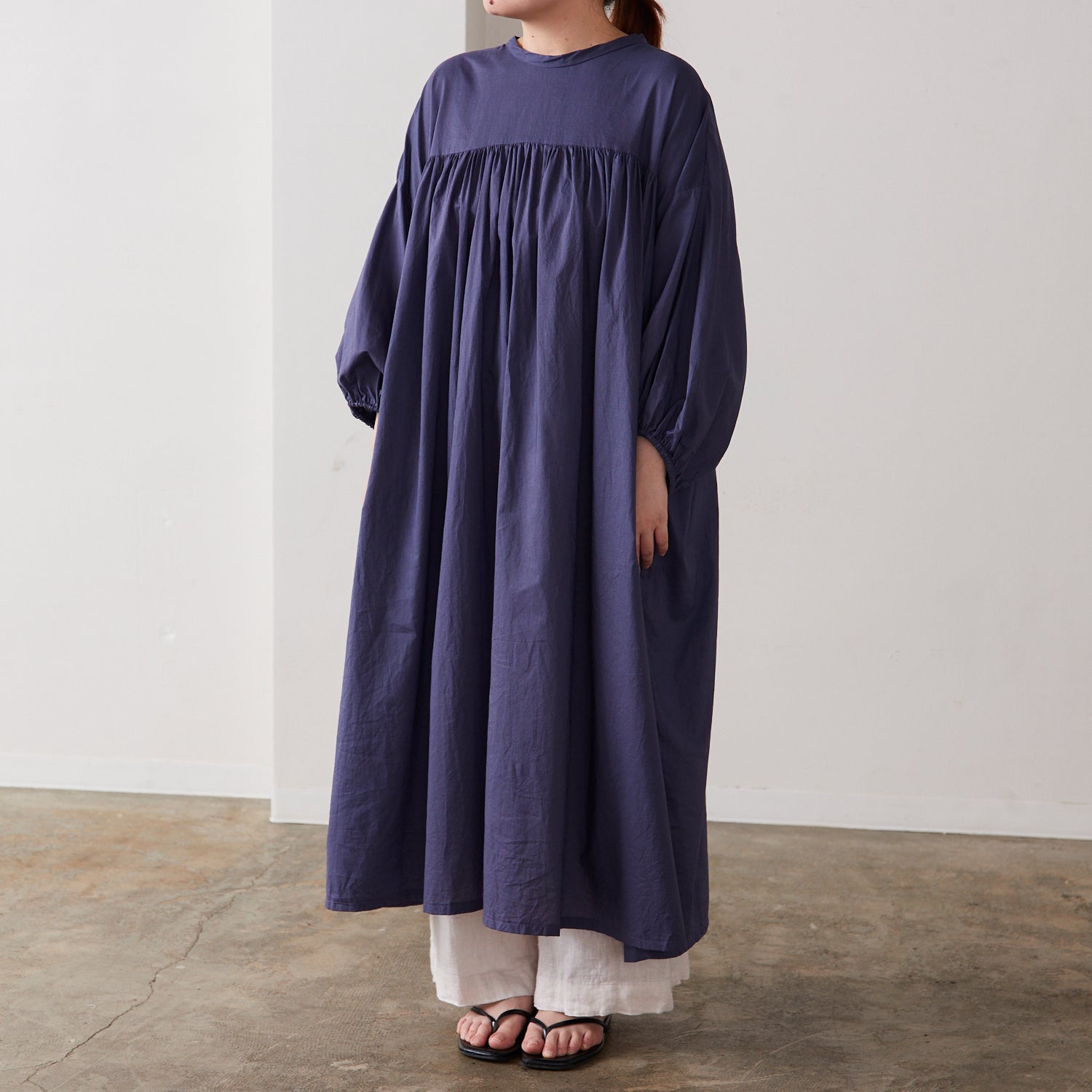 Nuno to Mono Cotton Washed Lawn - Ash Purple YKA-590-1